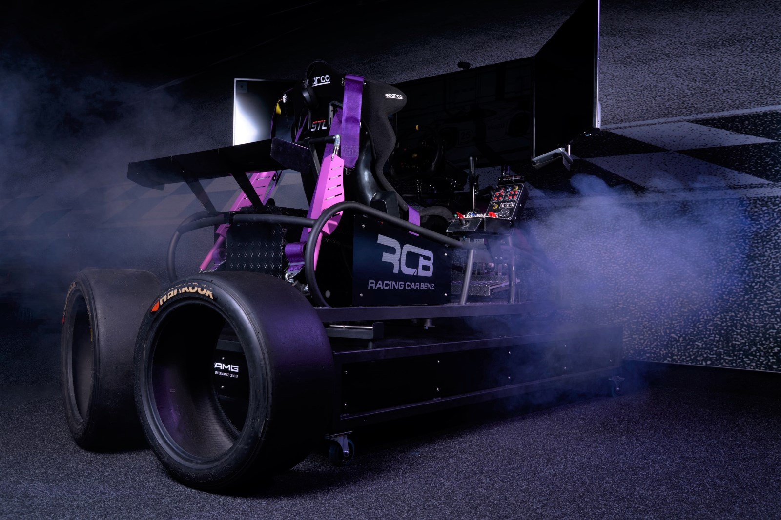 racing car benz rennsimulator bonn 1